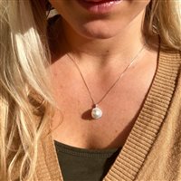 Collana Nimei Donna Perle Australia in Oro bianco Diamante PCL4866A - PCL4866A